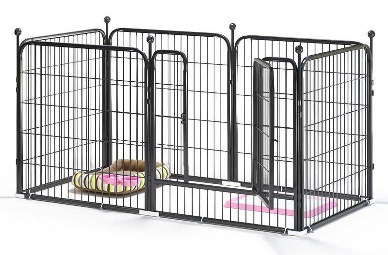 Foldable Metal Dog Indoor and Outdoor Exercise Playpen Baby Playing Pet Dog Fencing