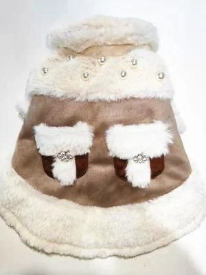 Luxury Winter Worm Pet Products Fashion Designer Winter Worm Dog Clothes Pet Accessories