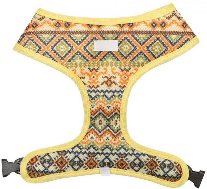 Reversible Dog Harness - Reversible, Comfortable, Adjustable, Easy to Clean - Fits Bulldogs, Pugs, and Other Dog Breeds