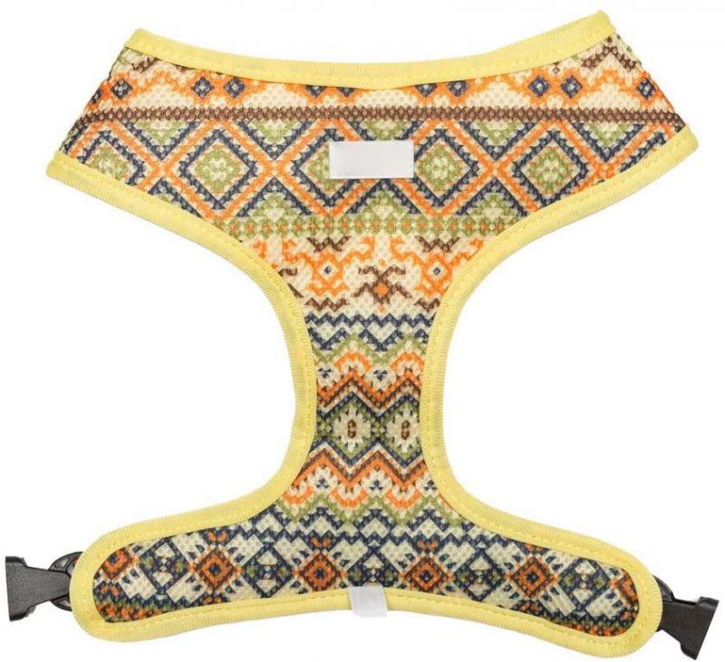 Reversible Dog Harness - Reversible, Comfortable, Adjustable, Easy to Clean - Fits Bulldogs, Pugs, and Other Dog Breeds