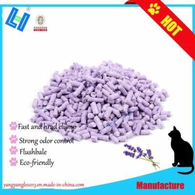 Factory Price ODM Tofu Cat Litter with Lavender Scent