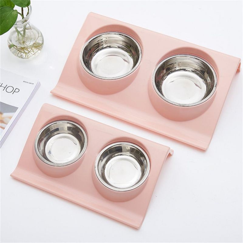 Pet Bowl Food Storage Bowls Travel Portable Puppy Food Container