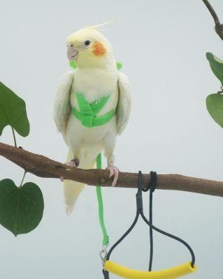Pet Parrot Flying Rope PU + Elastic Cotton