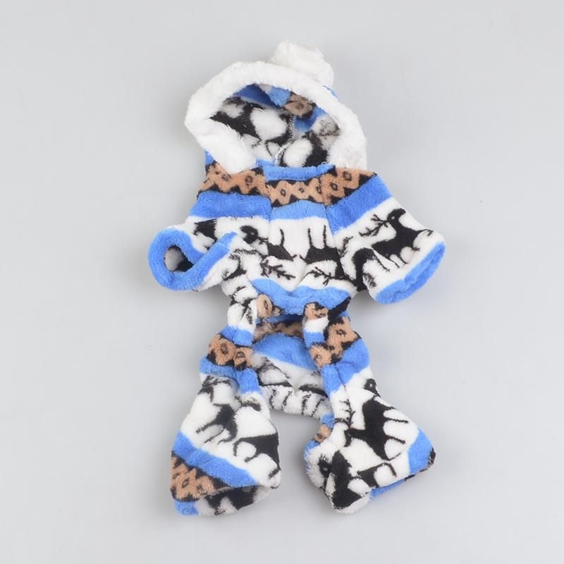 Warm Pet Products Winter Dogs Coat Deer Cotton Pet Clothes