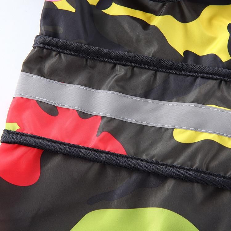 New Design Fashion Pet Clothes Dog Raincoat Waterproof Rain Coat Dog Clothes Breathable Dog Clothing with Hooded1 Buyer