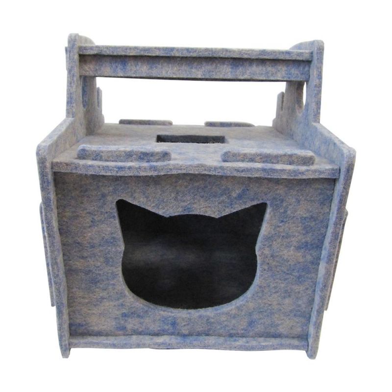 Can Shake Pirate Ship Pet Cat House Cat Litter Cat Toy