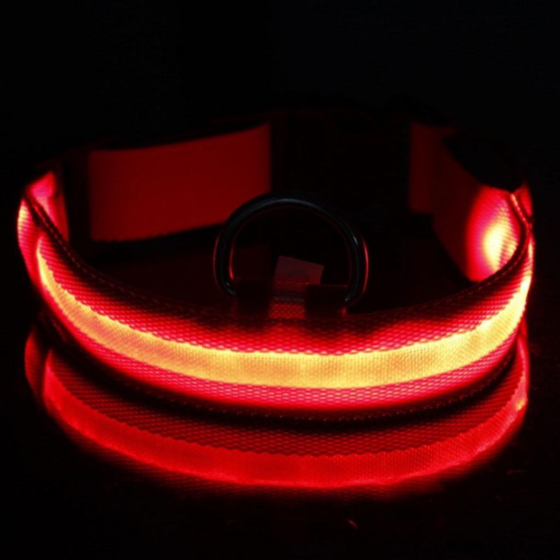 USB Charging/Battery LED Dog Collar for Dogs Dogs Luminous Fluorescent Collars