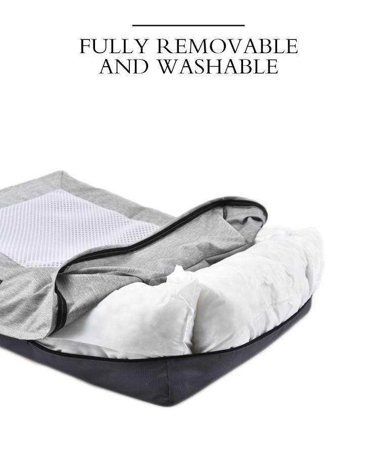 Oxford Fabric Air Flow Breathable Mesh Cooling Cushion Dog Bed