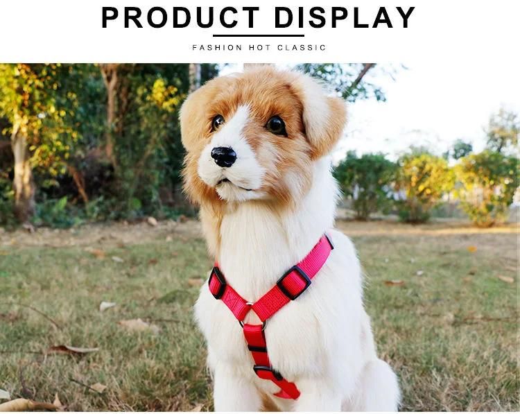 Manufacturer Wholesale Outdoor Nylon Adjustable H Style Custom Dog Harnesses