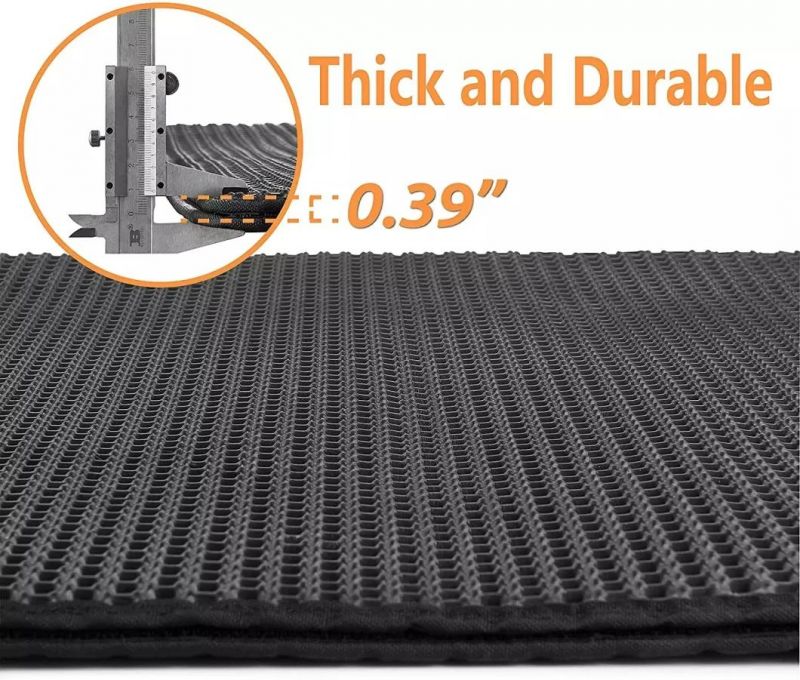 High Quality Customized Waterproof Mat-Super Size Double-Layer Durable Honeycomb Cat Litter Box Mat