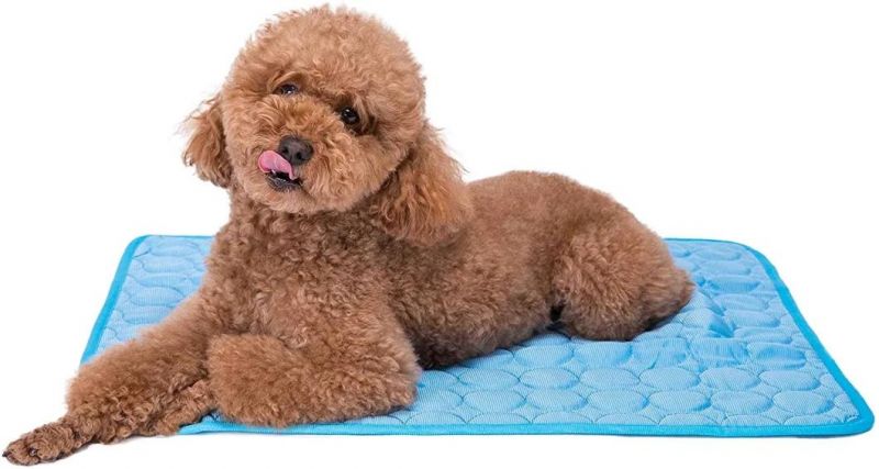 Pet Cooling Mat - Ice Silk Cooling Mat for Dogs & Cats