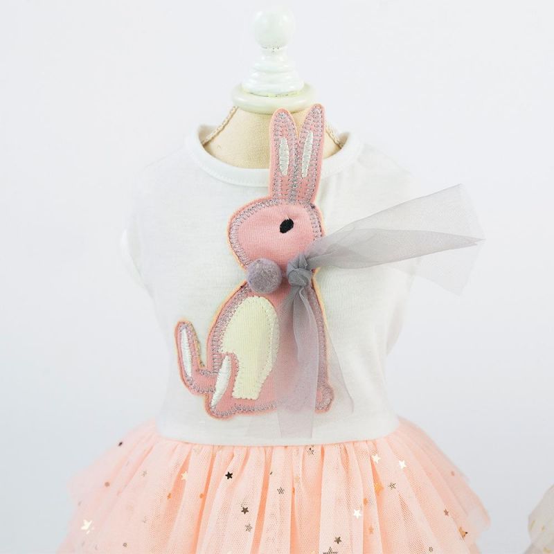 New Spring Summer Dress Weaning Clothing Pet Clothes Cat Dog Clothing