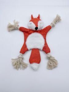 Cute Fox Angel Dolls New Design Plush Dog Vocal Toy Pet Toy