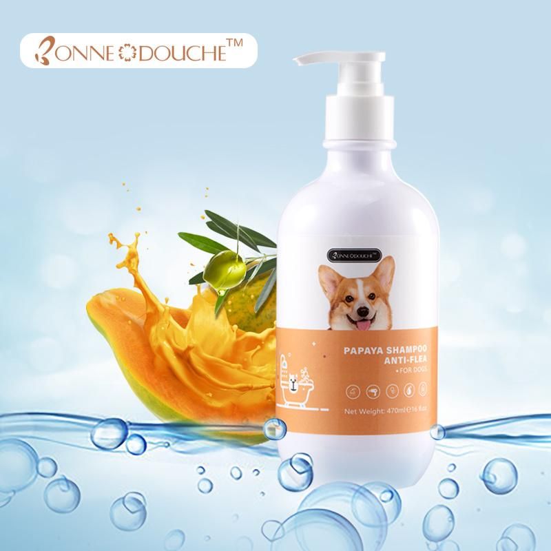 Bonne Douche Anti-Fleas Papaya Anti Flea Shampoo 470ml