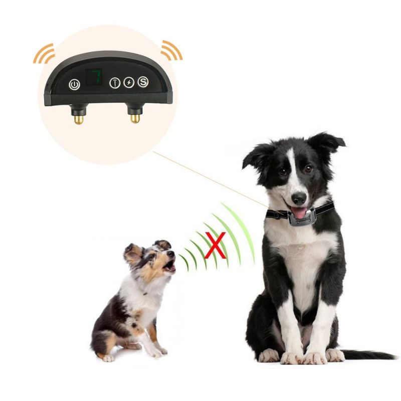 Waterproof Electronic Rechargeable Static Shock Vibrating Remote Control Pet Dog Training Collar Pet Accessories