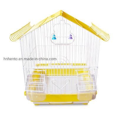 Manufacturer Folding Pet Parrot Bird Cage Decorative Breeding Birds Cages Iron Wire Canary Cage