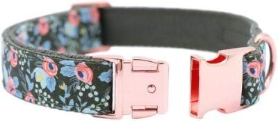 Black Pattern Bowtie Dog Collars Adjustable Collars for Pet Dogs
