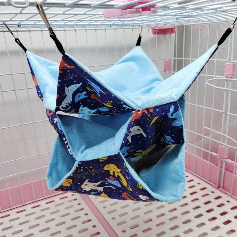 Hamster′ S Warm Three-Layer Nest Color Sleeping Bag Hammock Tent in Winter