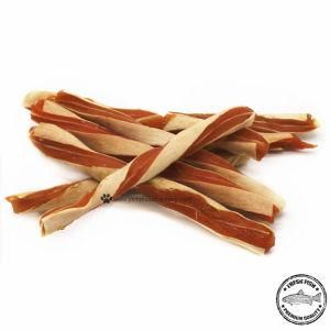 Natural Spiral Chicken with Cod Fish Sandwich Sticks Dog Food