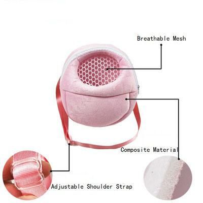 Patterned Mesh Breathable Outdoor Hamster Totoro Carrier Bag