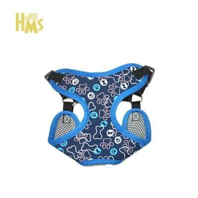 OEM Dog Supplies Pet Toy Ajustable Dog Vest Harness Padded Polyester Harnesses for Dogs Custom Pattern Dog Harness