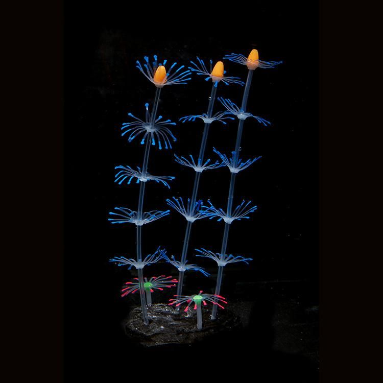 Glowing Silicone Strip Coral Aquatic Plant Aquarium Decoration