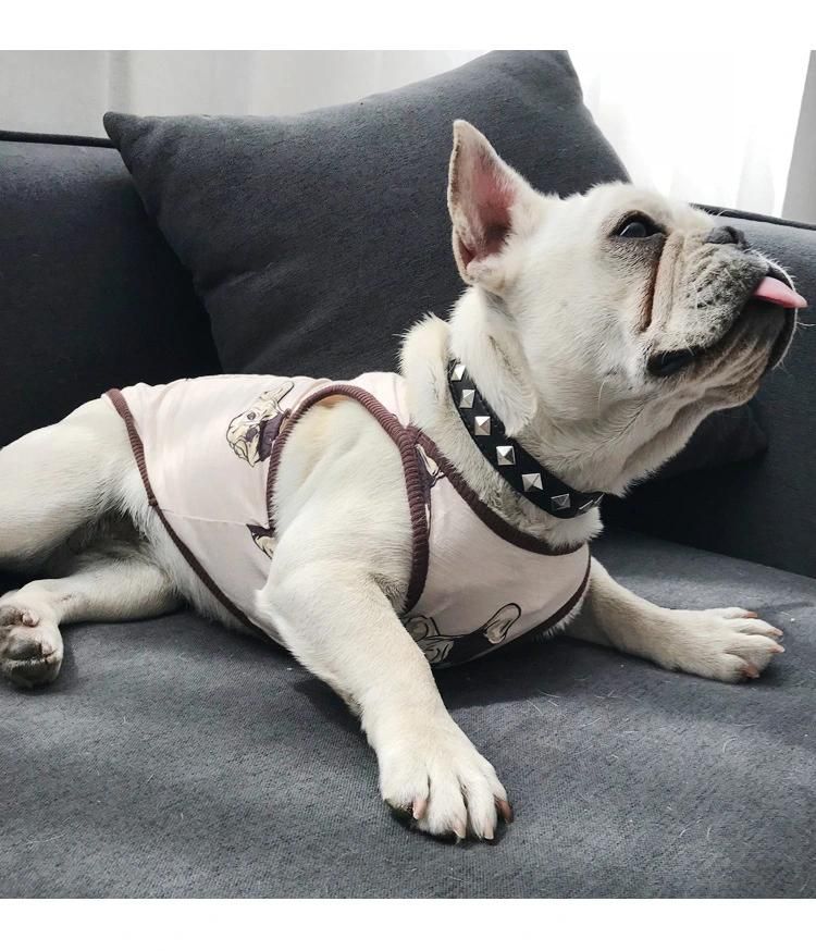 Summer Pet T-Shirt Cat Clothes for French Bulldog Match Owner and Dog Clothes Parent-Child Dog Pet Clothing