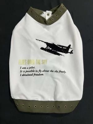 Pilot Printing Pet T-Shirt Designer Clothes with Accessories