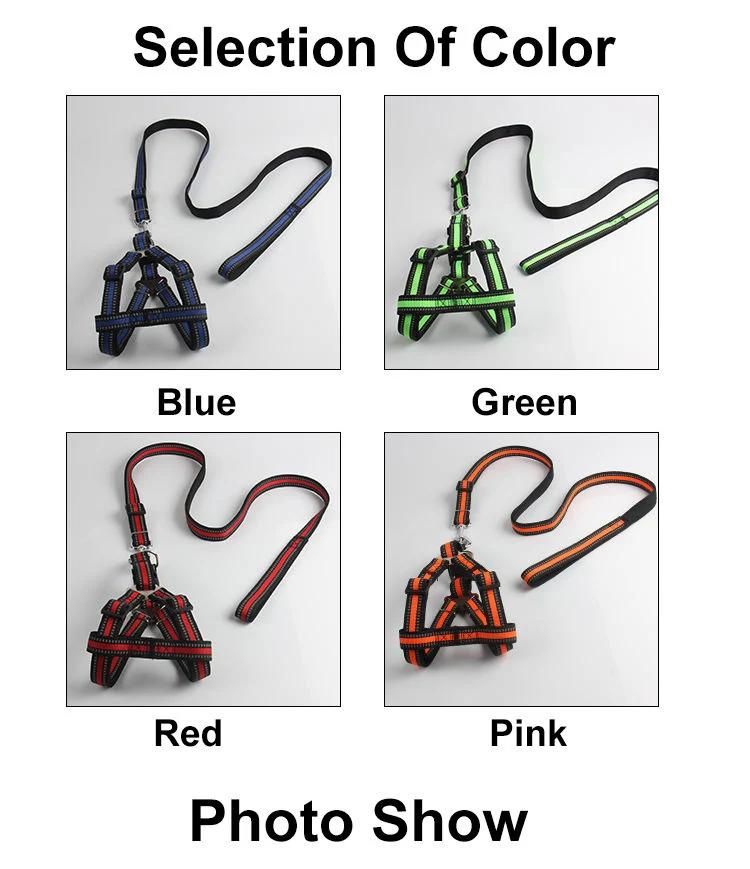 2021 Soft Pet No Pull Adjustable Easy to Clean Dog Harness Leash Collar Set