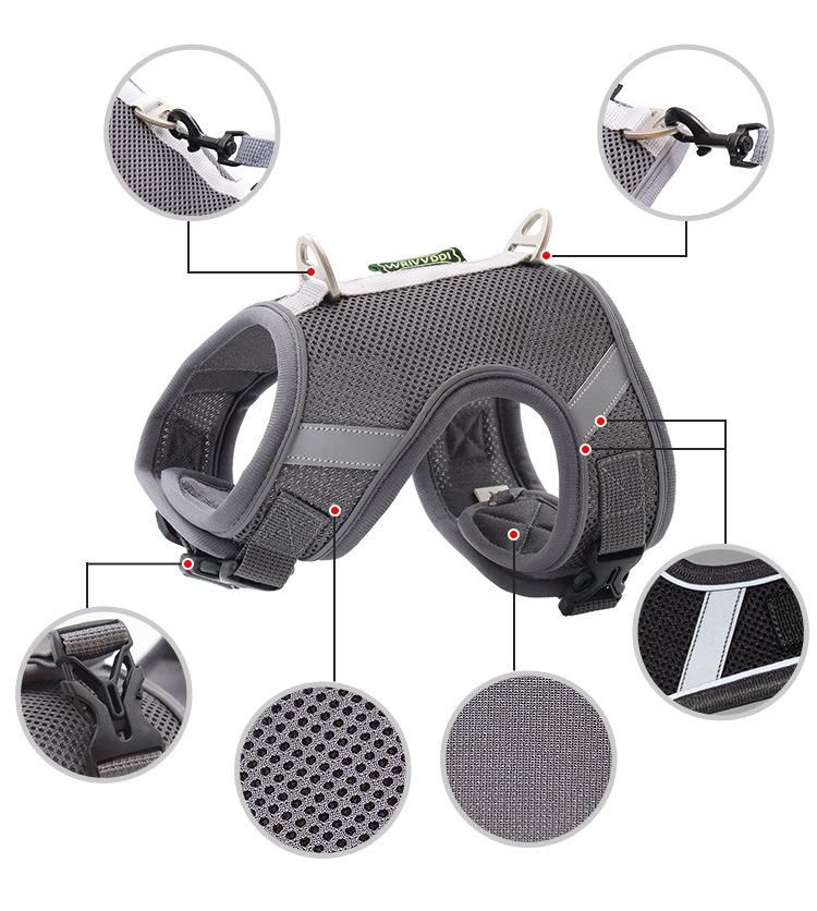 Hot Sale Pet Collar Adjustment String Dog Cat Collar Harness