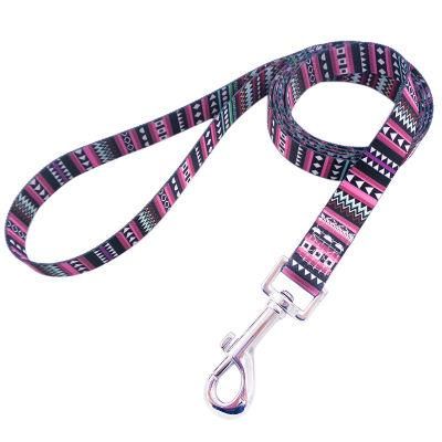 Classical Free Sample Pet Leash Sublimation Neoprene Soft Custom Dog Leash