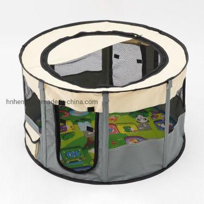 Large Collapsible Pet Cage for Dogs and Cats Foldable Pet Dog Playpen Fence Houses