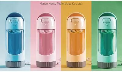 Wholesale Walking Portable Plastic Travel 300ml Pet Dog Water Bottle