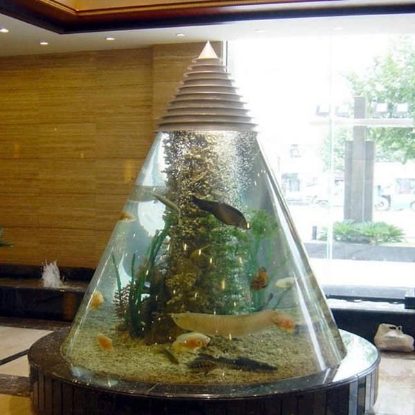 China Factory Supplier Customized 10mm to 200mm Large Size Acrylic Fish Tank, Acrylic Aquarium