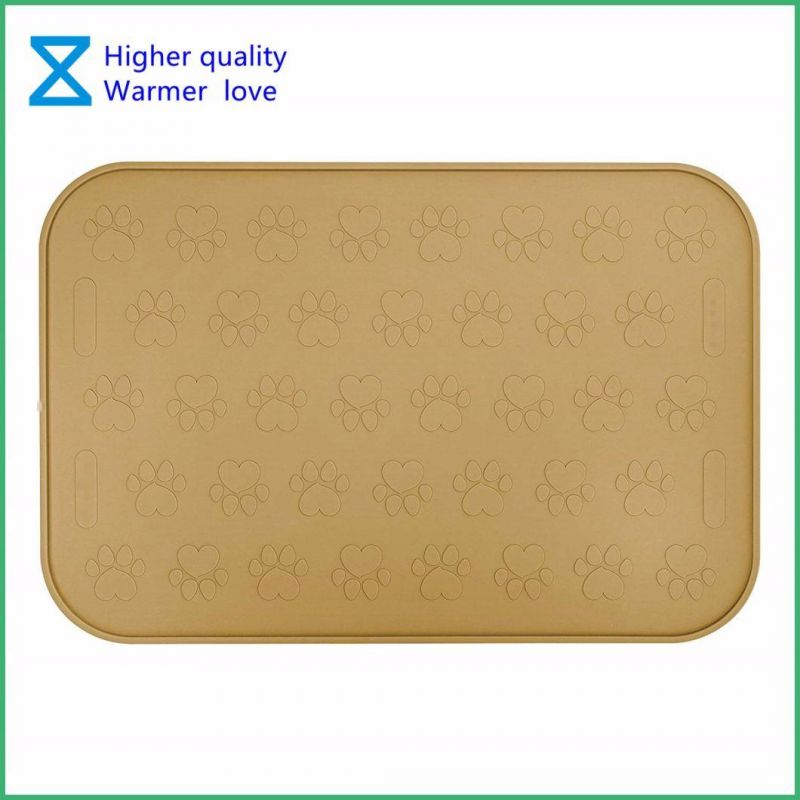 2022 China Factory Producing High Quality 100% Silicone Pet Feeding Mats for Dog Cats with Eco-Friendly Materials