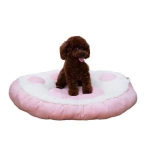 Pink Grey Cute Cat Cushion Cat Bed for Small Medium Large Cats Pet Supplies OEM Pet Mattress