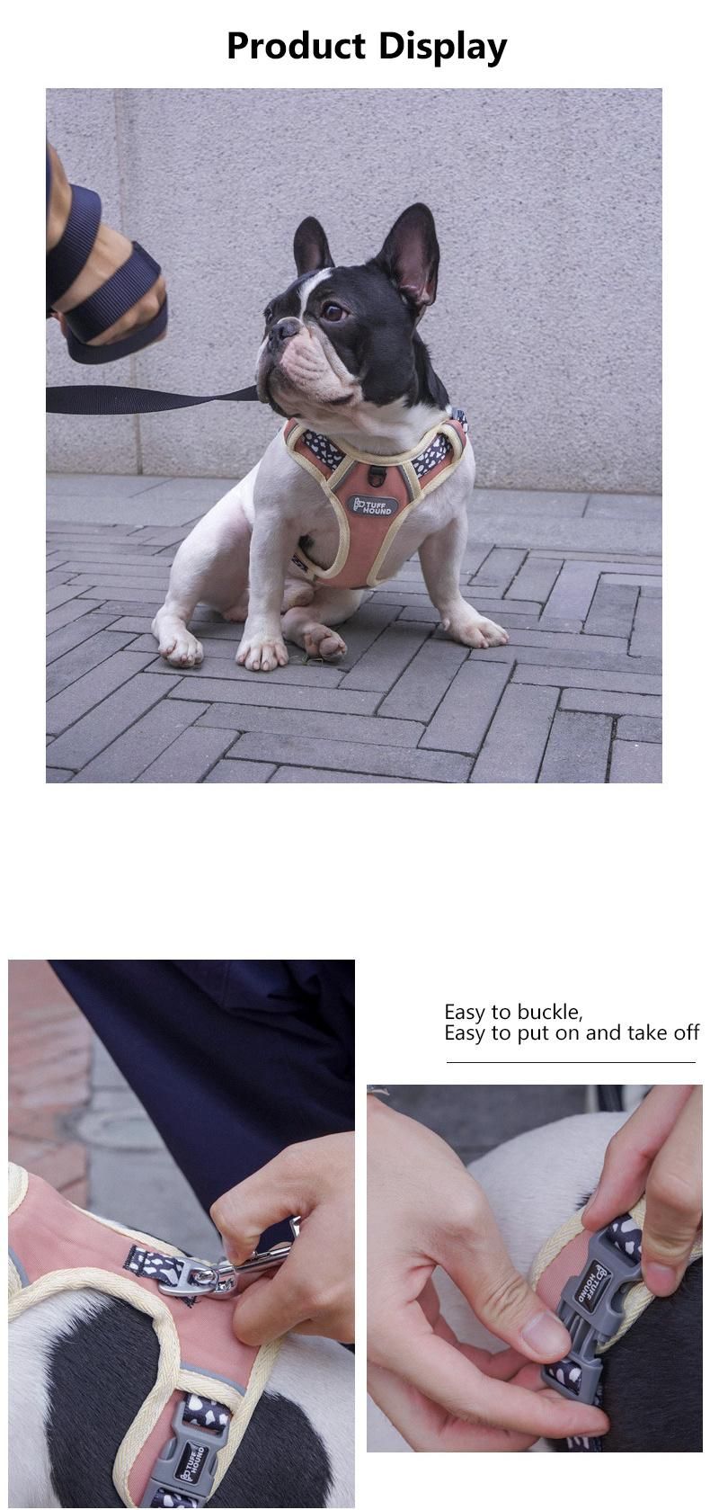 All Kinds of Full Sets Breathable Mesh Pet Dog Harness/Waggy Tails Dog Harness/Harness for Dog