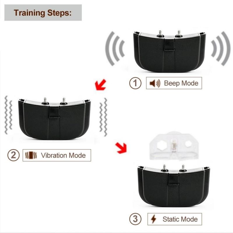 998d 100LV 300 Yard Level Remote Pet Training Collar with LCD Display