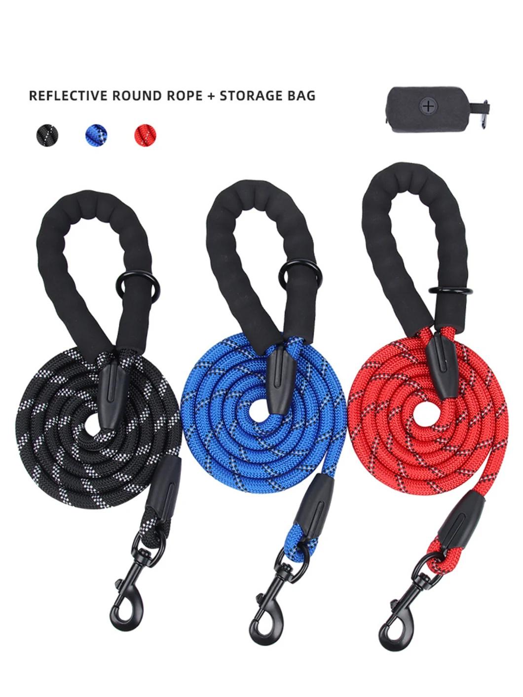 Popular Pet Rope Leash with a Fashion Storage Bag