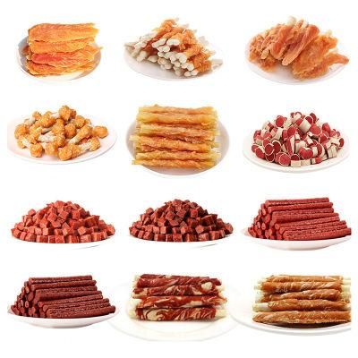 Free Sample Low MOQ Chicken Stick Pet Cat Dog Dry Food Dog Treats Snacks