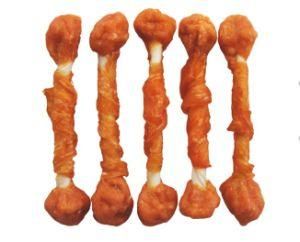 4.5&quot;Dog Chews with Chicken Wrapped Calcium Bone