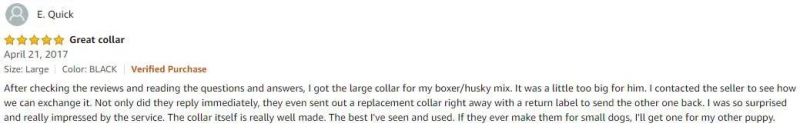 Heavy Duty Nylon Collar Reflective Dog Bark Collar