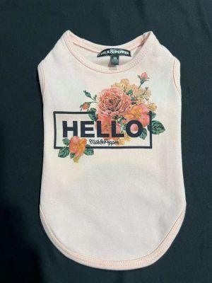 &quot;Hello&quot; Flower Printing Wholesale Pet Accessories Pet Products