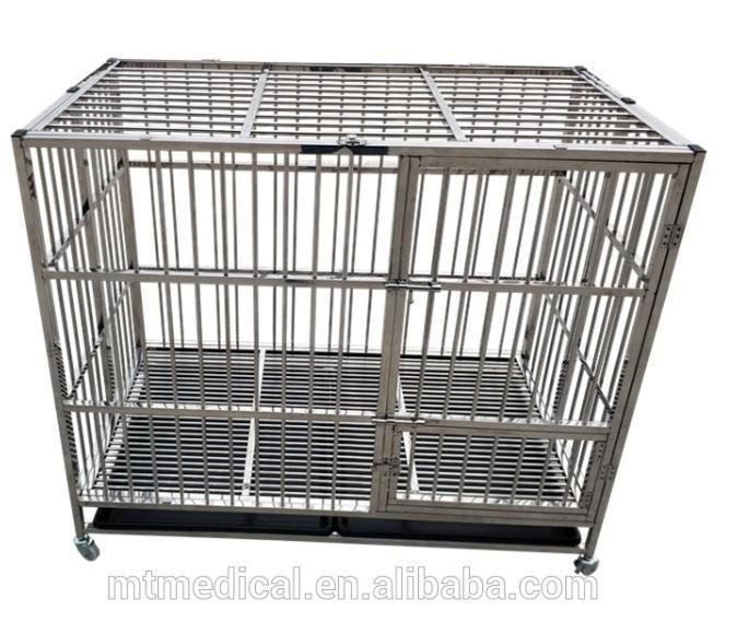 Mt Medical Custom High Quality Metal Large Drop Dog Cage Pet Dog Kennel Cage