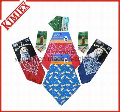 Customized Fashion Promotion Printing Triangle Dog Bandana