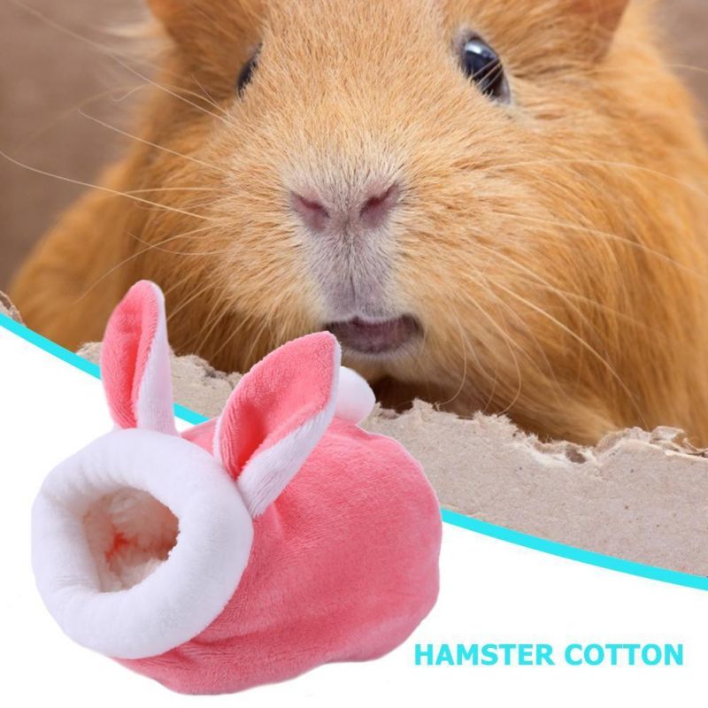 Pet Cage for Hamster Accessories Pet Bed Mouse Cotton House Small Animal Nest Winter Warm
