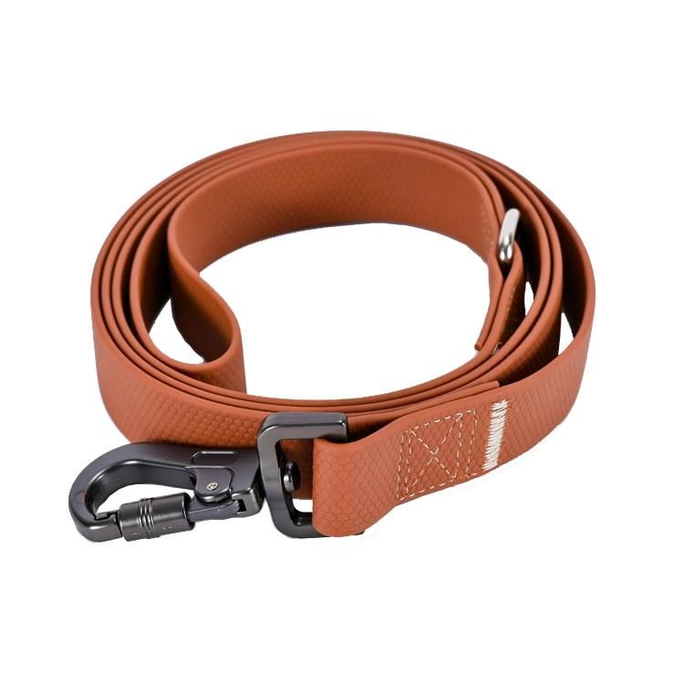 Eco-Friendly Waterproof Dog Leash Soft PVC Coated Webbing Dog Leash