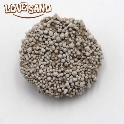 Love Sand Produce Flushable Soluble Fragrance Mineral Cat Sand
