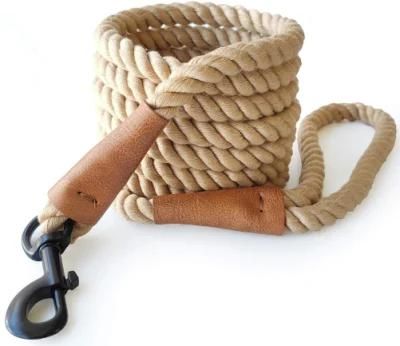 Strong Durable Cotton Rope Dog Leash with Competitive Price