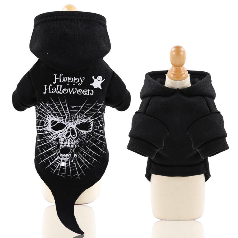Funny Halloween Costumes Cheap Dog Clothes China Apparel Pet Clothes Warm Human Skeleton